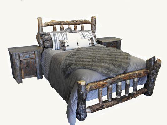 Aspen Log Bed