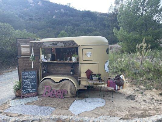 Our horse trailer bar