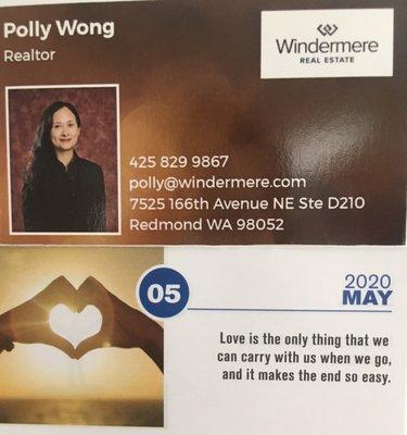 Polly Wong - Windermere Real Estate