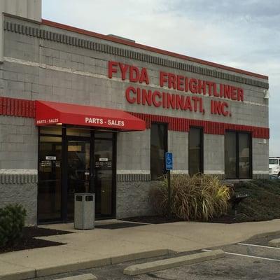 Fyda Freightliner Cincinnati, Inc. dealership, offering Sales, Parts & Service.