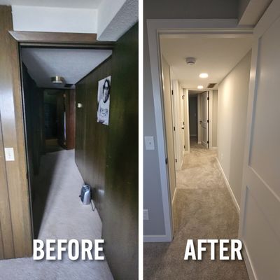 Basement remodel