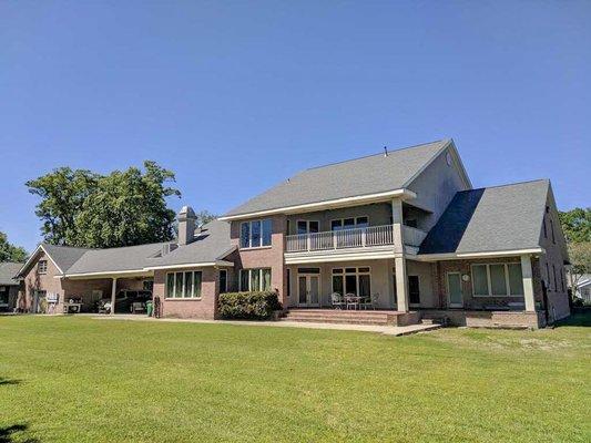 A completed roofing project in Marrero, Louisiana by Storm Guard Roofing and Construction.