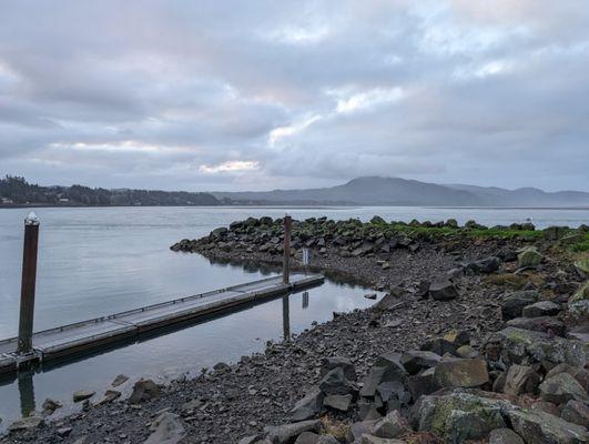 I had the pleasure of driving to Tillamook for early morning work, which means I got to take advantage of the ocean view!