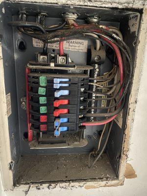 Upgrade faulty breaker