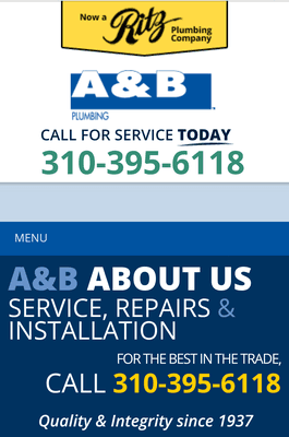 A & B Plumbing-Heating-Electrical