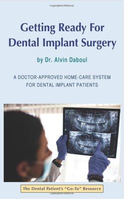 Getting ready for dental implant surgery by Dr. Alvin Daboul.