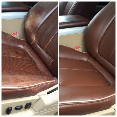 Leather color Restoration