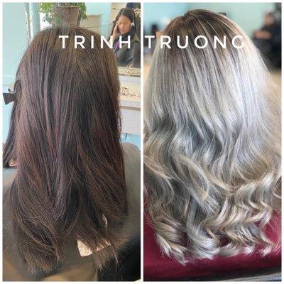 My niece hair and my hair by mr. trinh