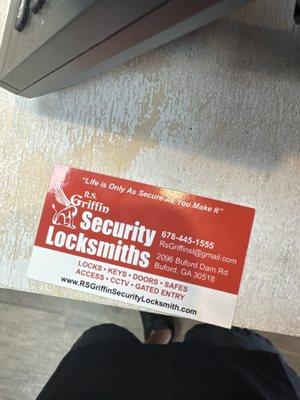 RS Griffin Security Locksmiths