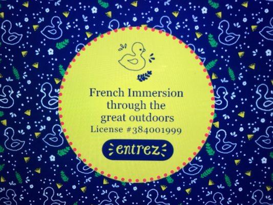 French Immersion Preschool