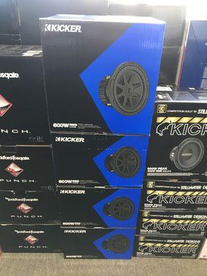 10 inch Kicker CVx subwoofer