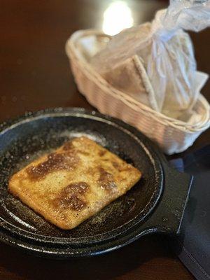 Flambe Cheese Saganaki