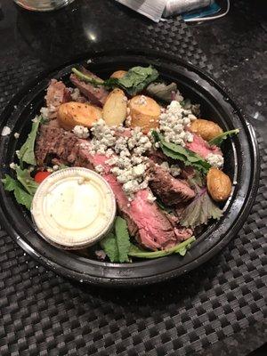 Flank steak salad