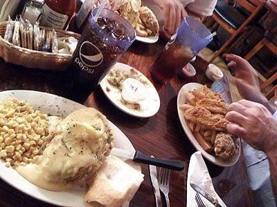 Stuffed catfish.