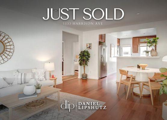 SOLD Date: 07/7/22
Address: 1133 Harrison Ave
$1,689,000
3 Beds | 2 Baths 
1,453 SQ FT.