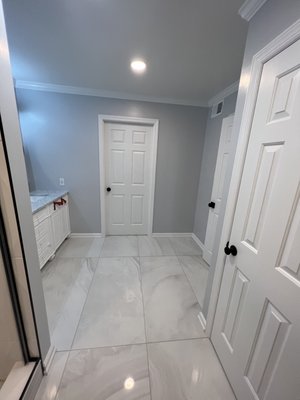 Bathroom renovation