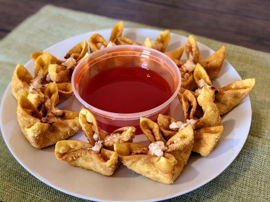 Crab Rangoons (10 pieces for $7.75). Delicious!