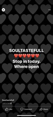 SOULTASTEFULL SOUL FOOD MADE FRESH TO ORDER.