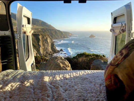 Big Sur room with a view!