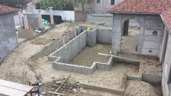 Poured Concrete Walls