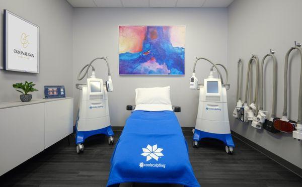 CoolSculpting and Body Contouring treatment room