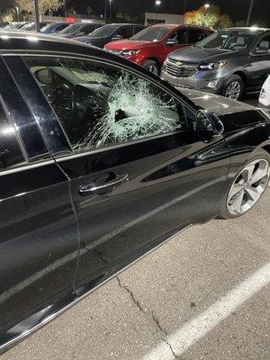 Honda Accord door glass replacement in Mesa, AZ.