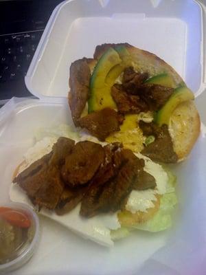 Carne Asada Torta