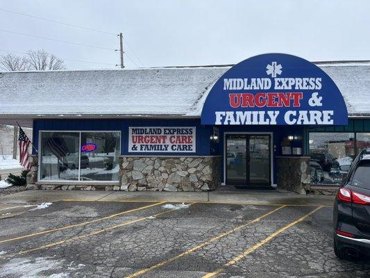 Midland Express. Your health is our business.