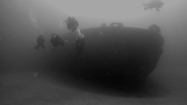 Wreck diving off the carolina coast