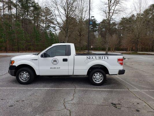 Security patrol truck