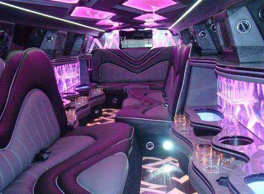 Hummer Limousine Interior