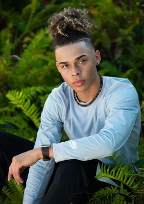 Headshot For Model and Actor Antonio taken at Schenley Park