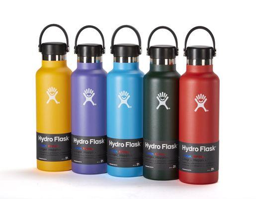 Hydroflask in 21 oz. size, many more in store!