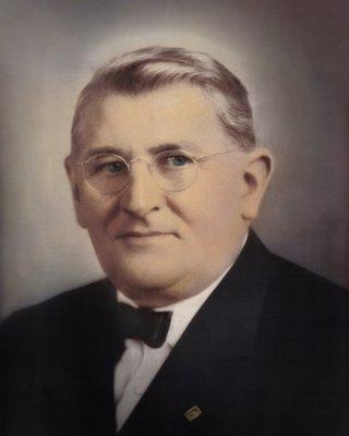 Funeral home founder Balthas Gugel