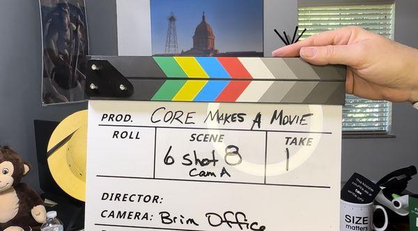 CORE makes a movie! Maybe we should let our CORE creative clients do the movie making?!?