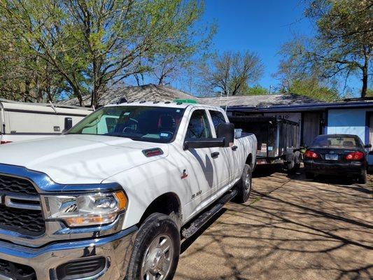 Roofing material 1 hr rental