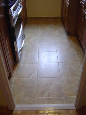 Kitchen Floor Tiles by TileSquad.com