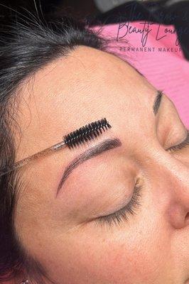 Fresh Microblading strokes!