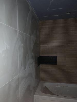 Tile installation