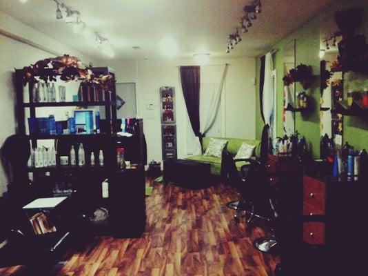 inside the salon