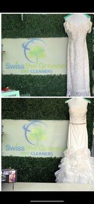 We clean all wedding gowns! Vintage to Modern!