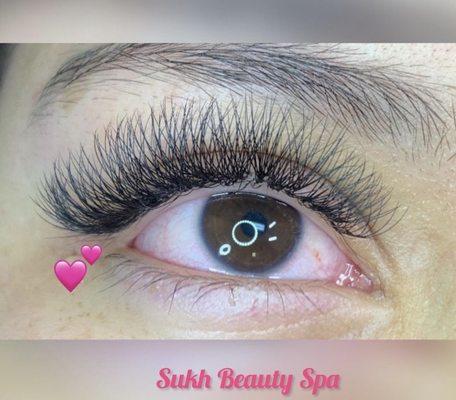 Eyelash extensions!