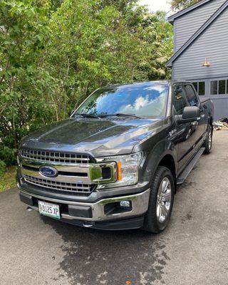 Ford F-150 wax and polish