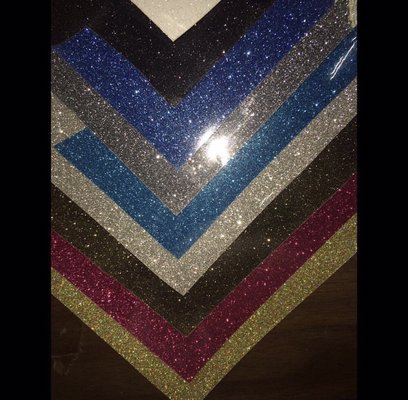 Glitter vinyl all colors