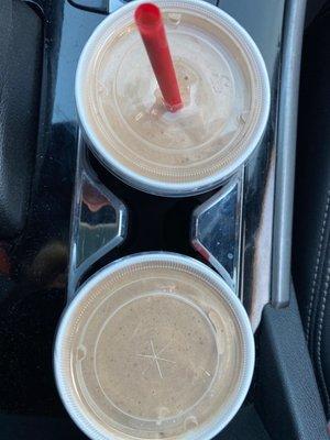 Peanut Power Plus Chocolate...to the rim!!! Buy one get one free!!! You rock smoothie king of rock hill