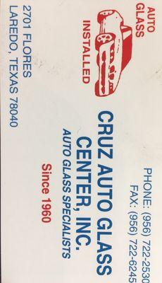 Cruz Auto Glass Center