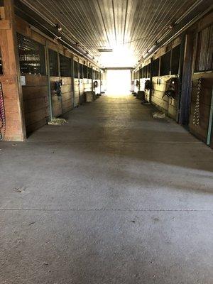 Barn Aisle 1 (Spark - Monticello)