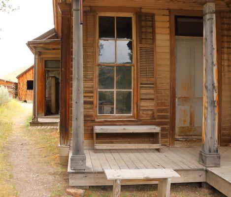 Ghost town - Bannack, Montana