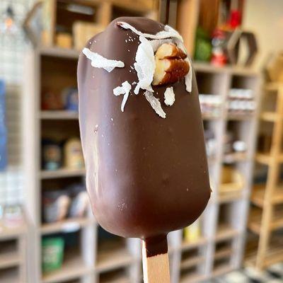 German Chocolate Cake Pop