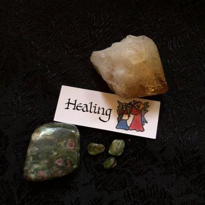 Reiki crystal healing